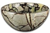 Eye-Eatching, Polished Septarian Bowl - Madagascar #350239-1